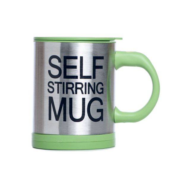 Self Stirring Mug / Travel mug - Dark Green