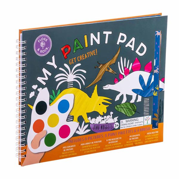 Floss &amp; Rock My Paint Pad Dinosaurs