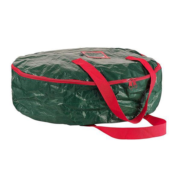 Round Christmas Tree Storage Bag Dustproof Cover Protect Waterproof Large-C