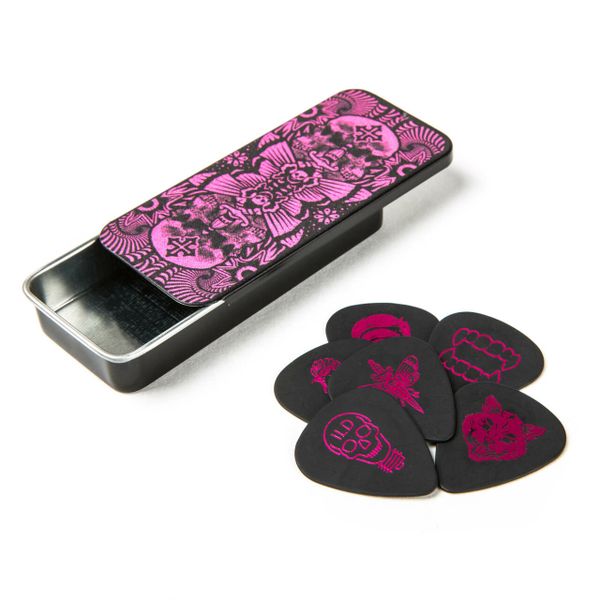 Dunlop I Love Dust Magenta Pick Tin