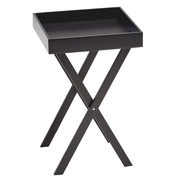 Folding Wooden Serving Butler Tray/Side Table