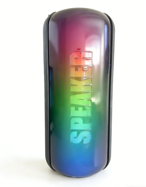 Gradient Color LED Wireless Speaker - Portable 360 Sound Mood Light