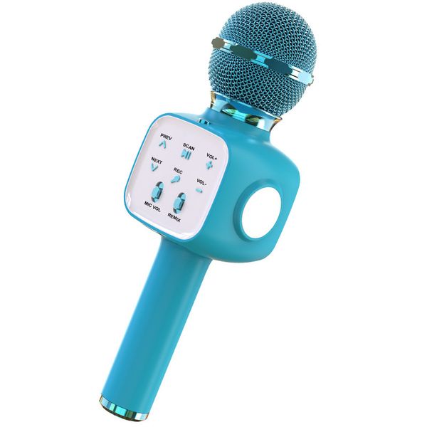 6 in 1 Wireless Bluetooth Microphone Karaoke Speaker