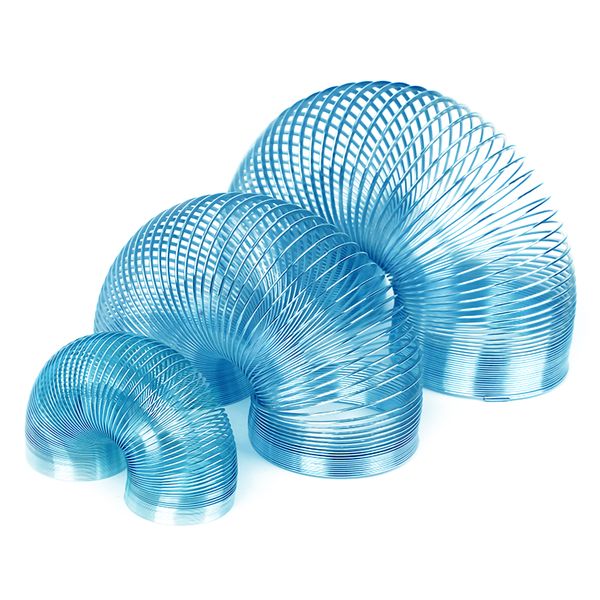 The Original Slinky Walking Metal Spring - Pack of 3 - Pink