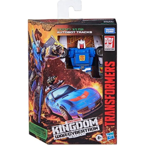 TRANSFORMERS Kingdom Deluxe WFC-K26 AUTOBOT TRACKS Action Figure 78222