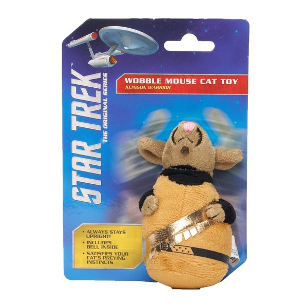 Star Trek Klingon Wobble Mouse Cat Toy
