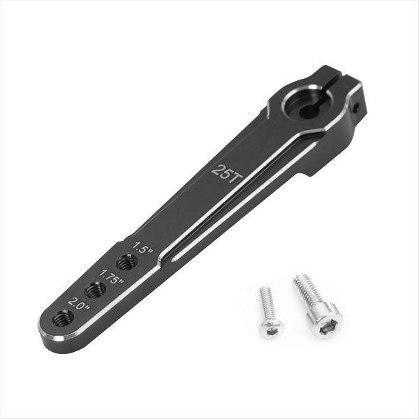Aluminum Extended Steering Servo For Rc Car Scx10 Rc Toy Parts Black