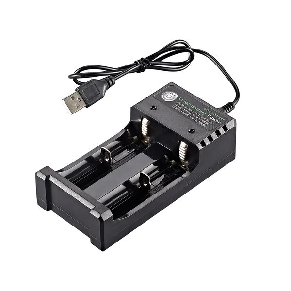 Dual Slot Charger for AA and AAA Rechargeable Batteries B3583