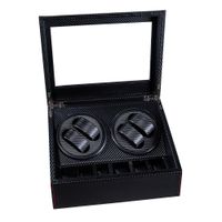 6+4 PU Leather Automatic Watch Winder Box | Shop Today. Get it