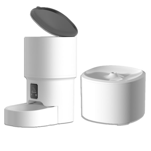 Smart Automatic Pet Feeder&amp;waterer-Cat&amp; Dog Timer Phone Control Feeding