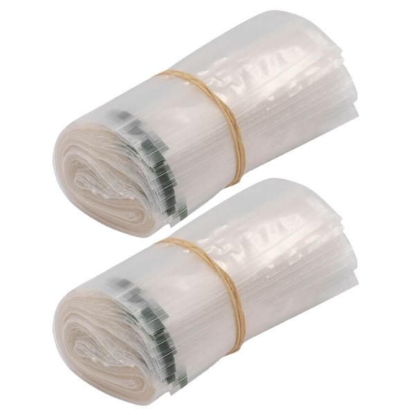 SourceDirect - Zipper Bags / Freezer Bags - 120mm x 150mm - Pack of 100