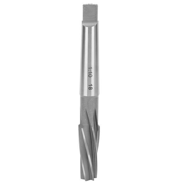 HSS Spiral Machine Reamer, Taper Shank 1:10 Compatible with Most Tools