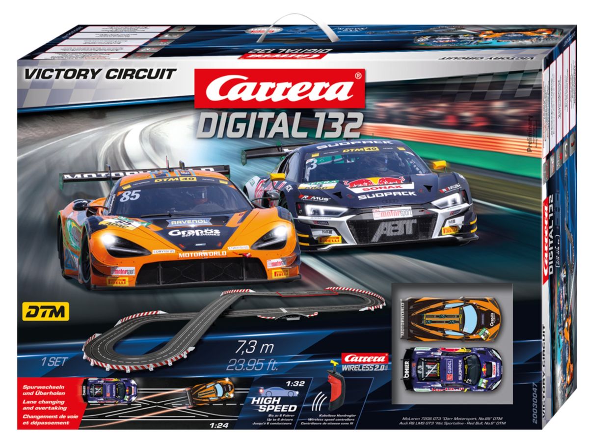 Carrera DIGITAL 1/32 Victory Circuit 7.3m Slot Car Set | Shop