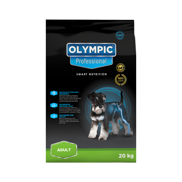 Olympic Professional Adult Dry Dog Food 20kg - Complete Nutrition