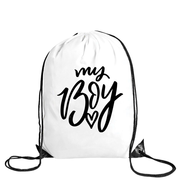 Katz Designs - Drawstring Bag -Polyester -My Boy