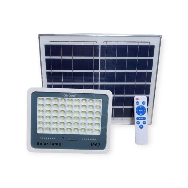 Solar Powered LED Floodlight With Remote Control 200W+key holder