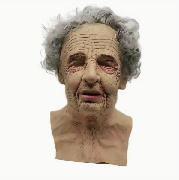 Old Granny Face Mask