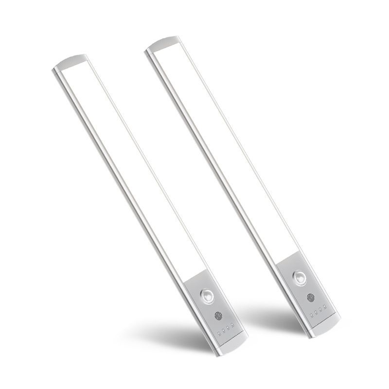 2Pack Under Cabinet Lights,USB Rechargeable Kitchen Cupboard Night Light