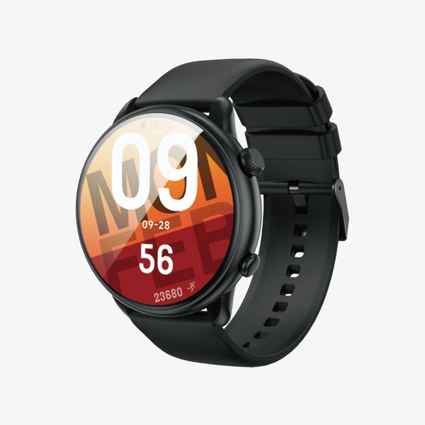 Men Black Rubber Button Smart Watches WA-10
