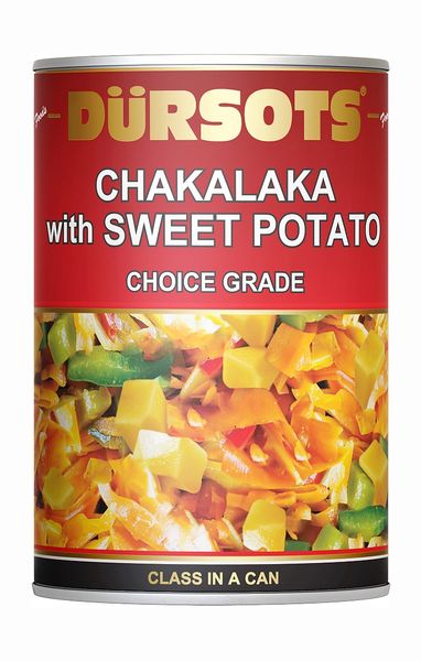 Dürsots Chakalaka &amp; Sweet Potato 12 x 410g