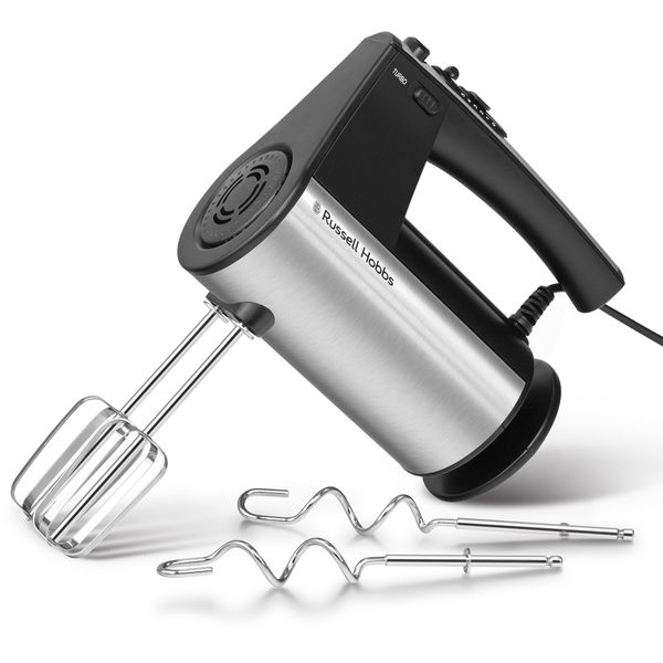 Russell Hobbs Hand Mixer - Black &amp; Silver