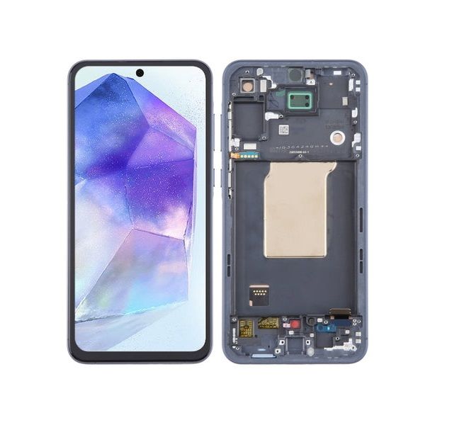 Replacement Screen OLED Quality For Samsung A55 5G With Frame ( GC )