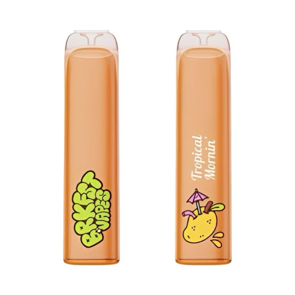 BRKFST Tropical Mornin' Disposable Vape 1000 Puffs 20mg Nicotine