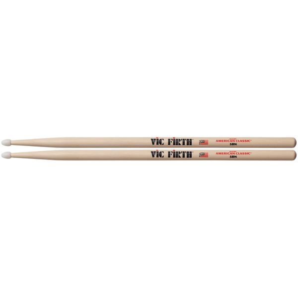 Vic Firth 5BN American Classic 5B Drumsticks Nylon Tip
