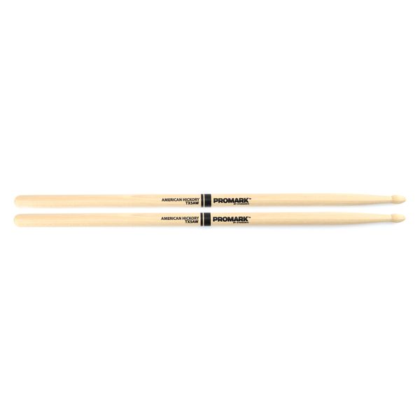 Promark TX5AW Classic 5A Hickory Oval Tip Drum Sticks