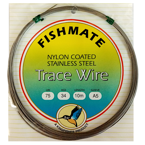Coated 7 Strand Trace Wire 10M 75Lb image