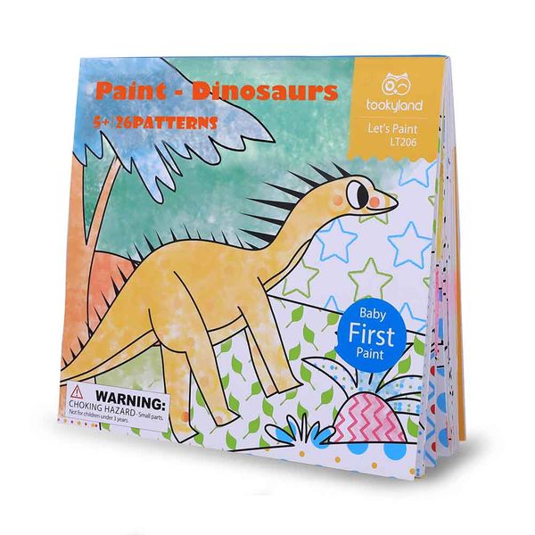 TookyToy Paint with Water Arts &amp; Crafts Kit: Dinosaurs