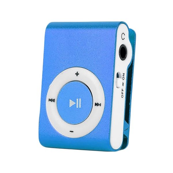 Metal Mini Clip MP3 Player Sport Digital Music Support TF Card MP3 Player
