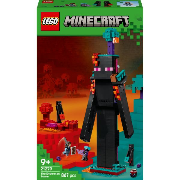 LEGO® Minecraft® The Enderman Tower Toy for Kids, Gamer Gift 21279