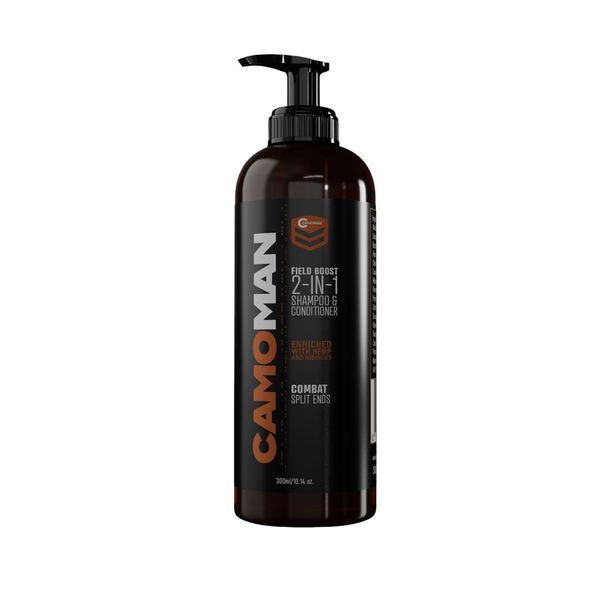CamoMan - Mens Thickening 2-in-1 Shampoo &amp; Conditioner