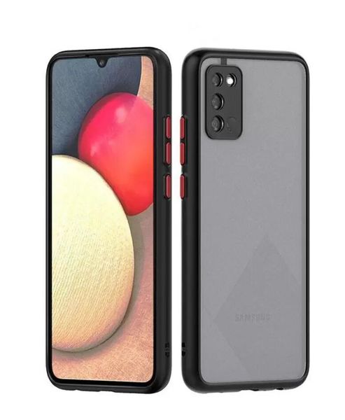 Slim Fit Hard Case for Samsung Galaxy A02s - Black