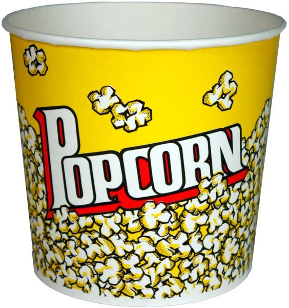 Popcorn Bucket - 5 Pack - Medium