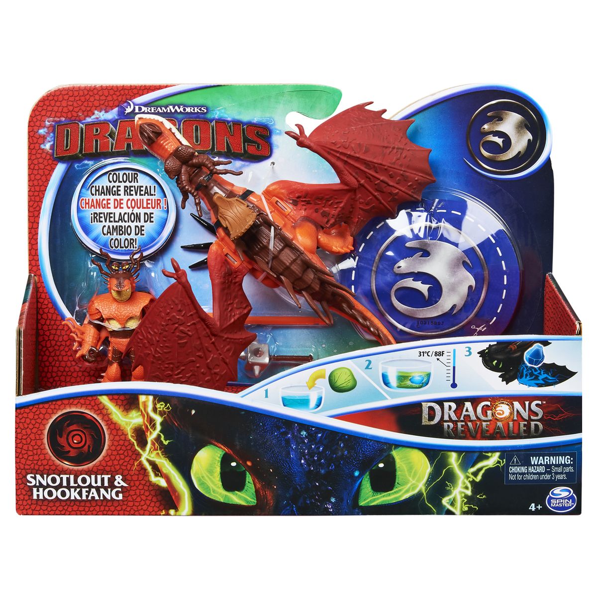 How to Train Your Dragon Dragon & Viking Snotlout & Hookfang