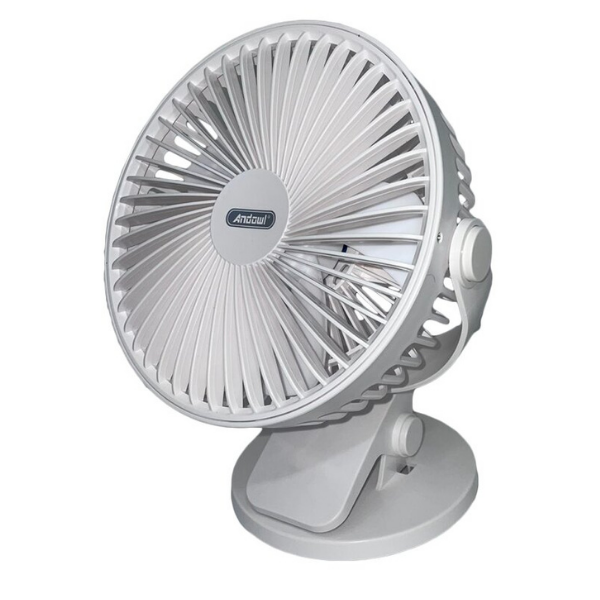 Portable Clip Mini Fan Q-T74 - White