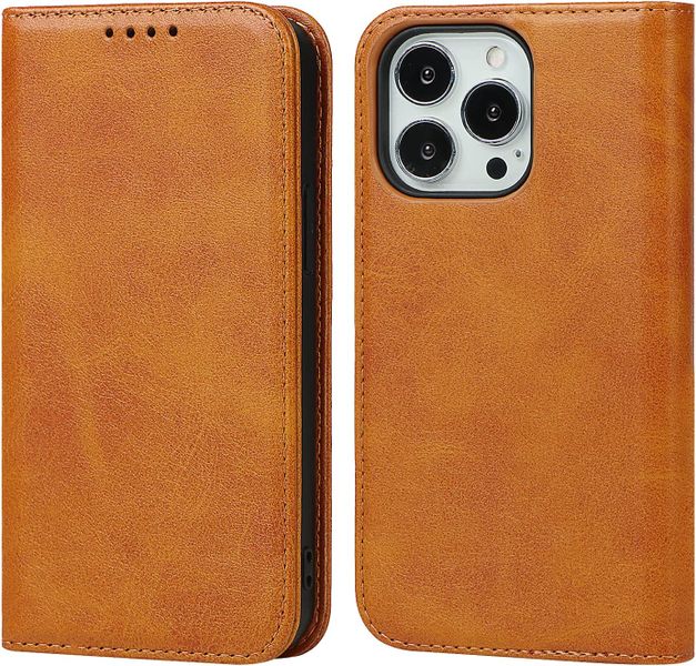 Flip Magnetic Leather Cover for IPHONE 15 PRO