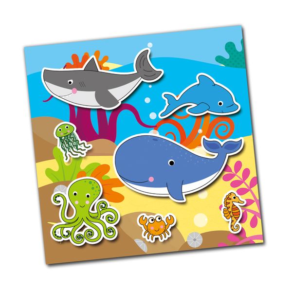 Galt Toys Reusable Sticker Book - Animals