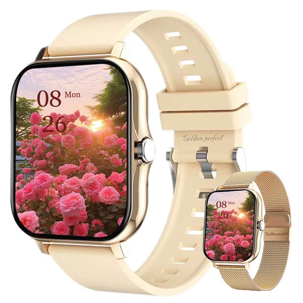 Golden Perfect Smartwatch for Business Women - Fashionable, Functional