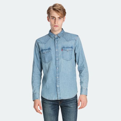 Levi's® Men's Classic Standard Fit Western Shirt - Red Cast | Buy Online in  South Africa 