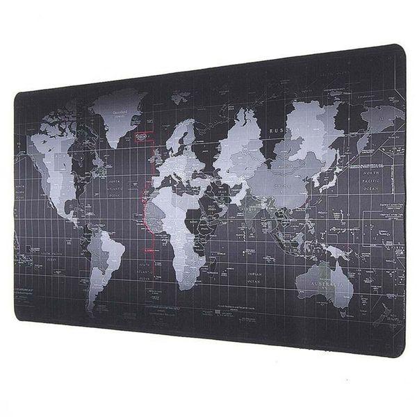 90 x 40 cm x 4mm World Map Mouse Pad