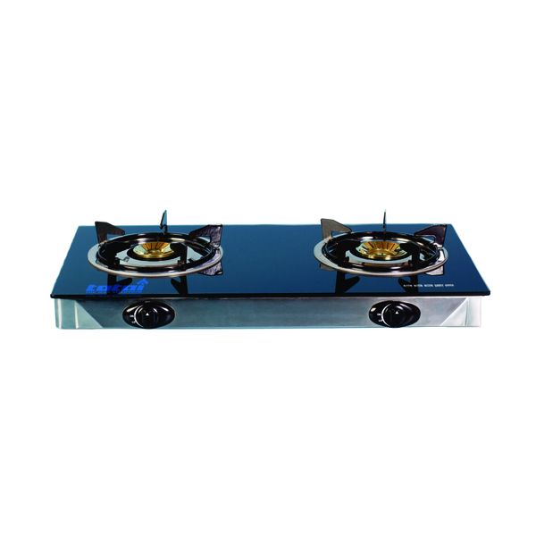 Totai 2 Plate Glass Top Gas Stove