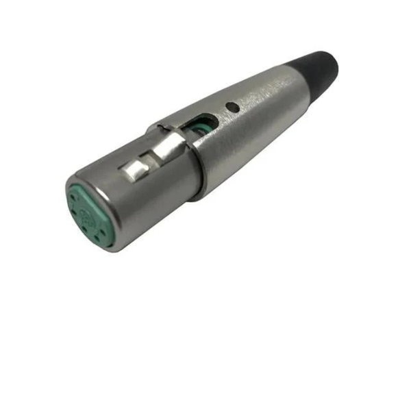 XLR-AA5F 5-Pin Heavy-Duty Inline Female XLR Cable Connector