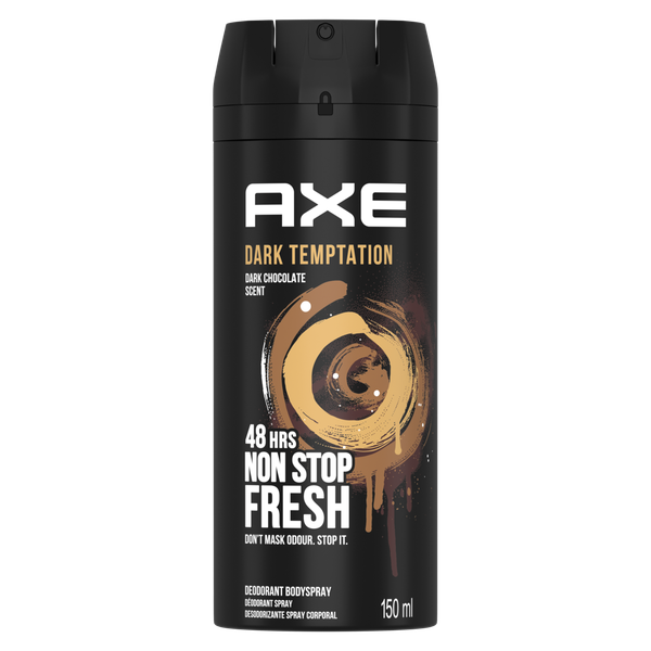AXE Dark Temptation Aerosol Deodorant Body Spray 6x150ml