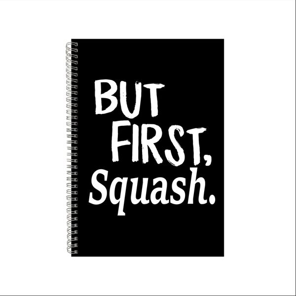 Squash Wire Bound Notebook Sport Gift Idea Writing Books A4 Notepad