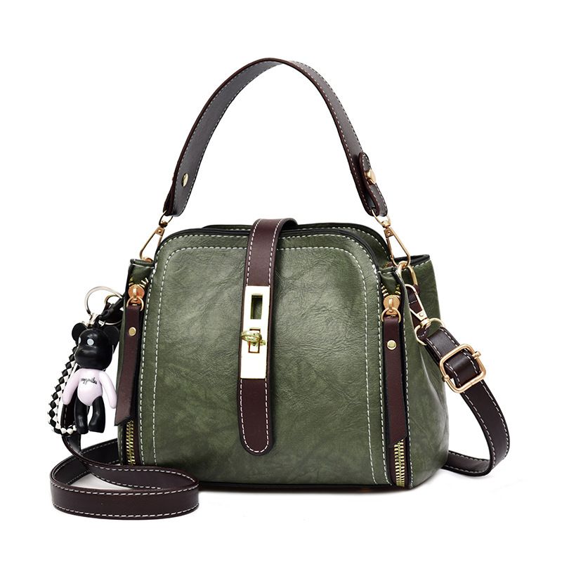 Ladies Fashion Classic Messenger PU Leather Shoulder Handbag Buy Online in South Africa