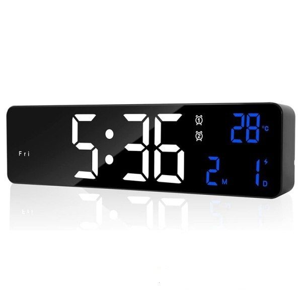 Multifunctional LED Digital Large Display Voice/Manual Control Alarm ...