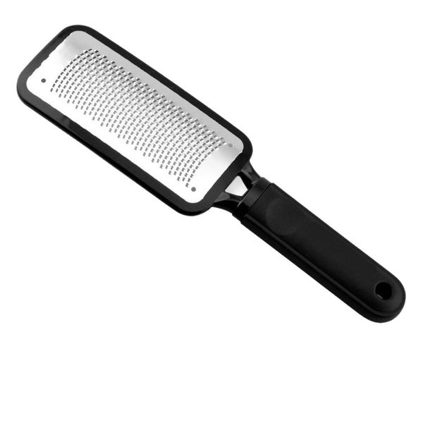 Double-sided large dead skin foot file callus pedicure artifact - black